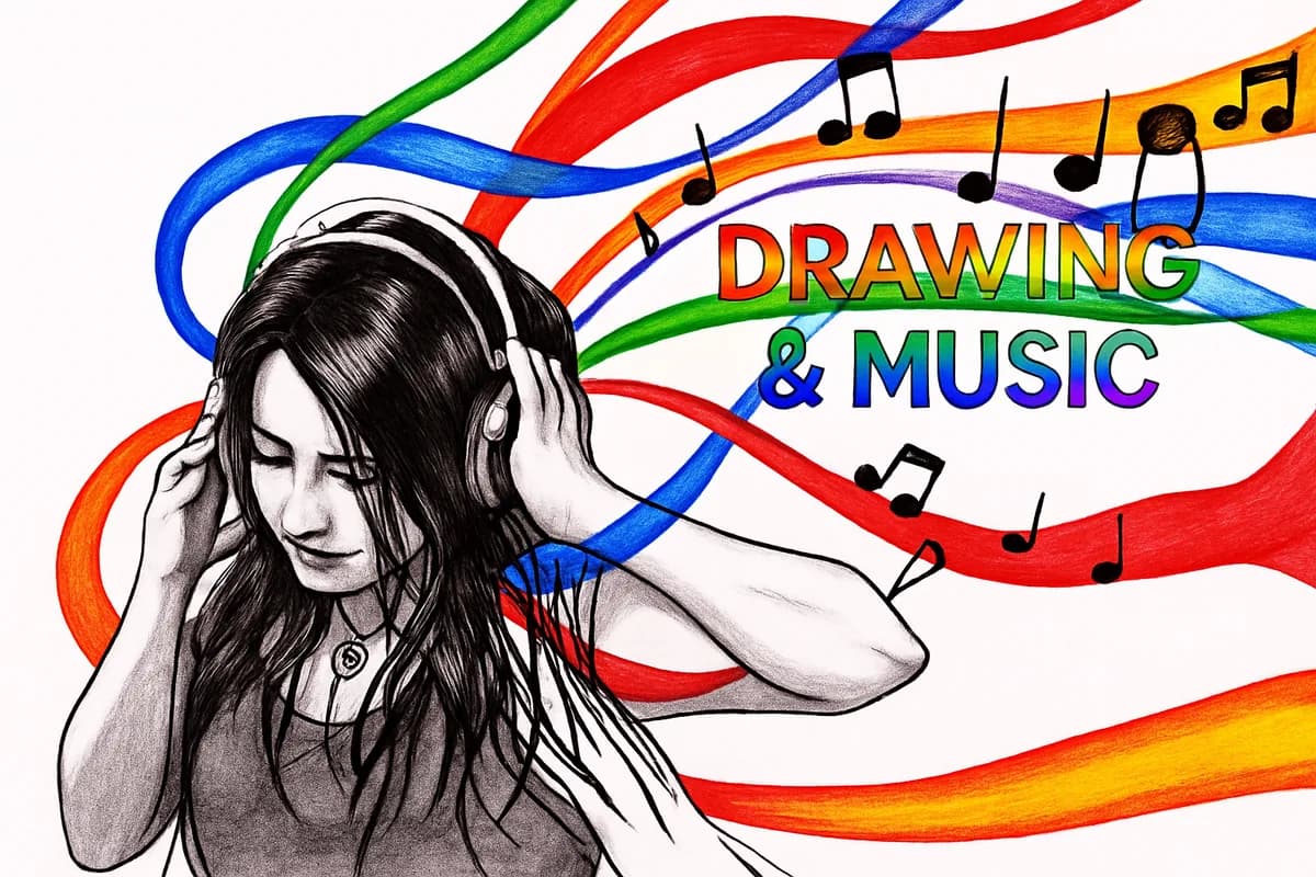 Drawing & Music